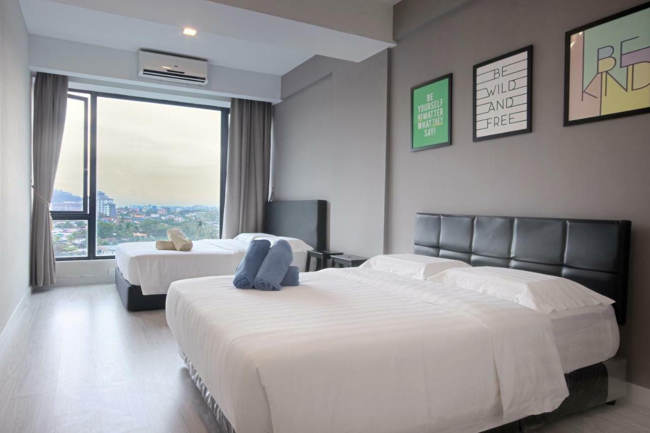 Cozy Living Sky Apartment Kota Kinabalu Exterior photo